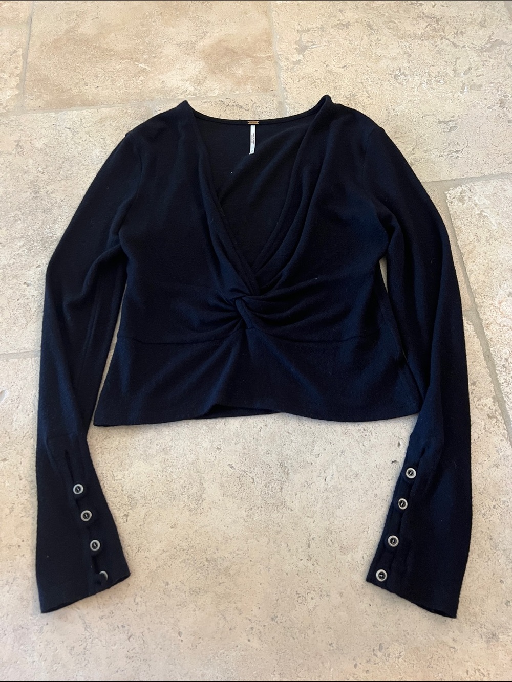 Free People crop sweater